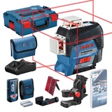 Bosch Professional GLL 3-80 C mit 1 x 2,0 Ah Li-Ion Akku Laser-Empfänger LR 7 L-BOXX