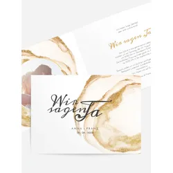 Karten zur Hochzeit selbst gestalten mit Spruch und Fotos im Onlinedesigner bei Meine-Kartenmanufaktur.de