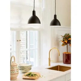 Halo Design Metropole 1-flg. 25 cm rund Schwarz/Metall