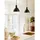 Halo Design Metropole 1-flg. 25 cm rund Schwarz/Metall