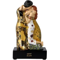 GOEBEL Gustav Klimt Sammlerfigur Der Kuss aus Porzellan, Maße: