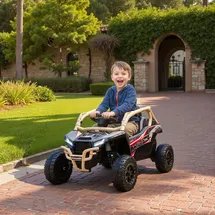 aiyaplay Kinder Elektroauto UTV Gelb (1-tlg)