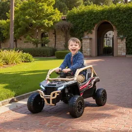 aiyaplay Kinder Elektroauto UTV Gelb (1-tlg)