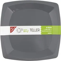 Edeka Teller Mehrweg 4ST