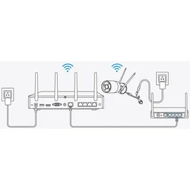 Reolink NVS12-8MB4W Blau