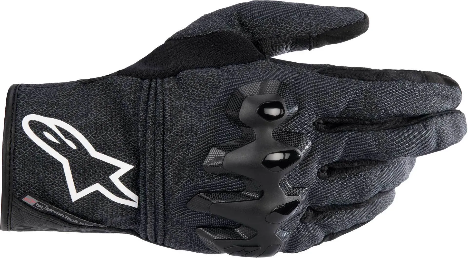 Alpinestars Morph Street Motorfiets handschoenen, zwart, M Voorman