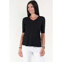 Seidel Moden V-Shirt Schwarz 42