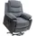 Homcom Fernsehsessel mit Aufstehhilfe Cord 96 x 108 x 96 cm Dunkelgrau elektrisch