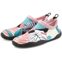 LASCANA Badeschuh Aquaschuh, Slipper, Wasserschuh ultraleicht und schnelltrocknend VEGAN