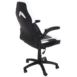 Mendler HWC-K13 Kunstleder Schwarz-Weiß