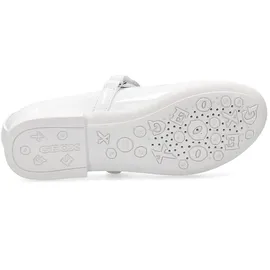 GEOX Mädchen Jr Plie' Ballerinas, Weiß, 34 EU