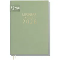 Häfft Häfft® Business-Timer 2026 A5 "Salbei" 1 Woche 2