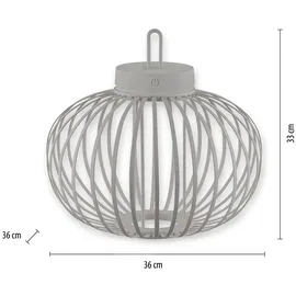 just light. Tischleuchte Beige 2 St.