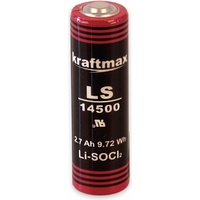 kraftmax Lithium 3,6V Batterie LS14500 AA - Zelle