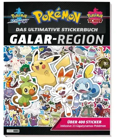 Pokémon: Das ultimative Stickerbuch: Galar-Region - über 400 Sticker, inklusive 23 Gigadynamax-Pokémon