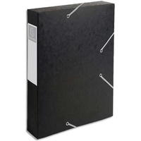Exacompta Cartobox Archivbox 60mm, A4 schwarz 16016H
