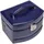 Windrose Schmuckschatulle Merino Moda Jewellery Box Automatic Dark Blue