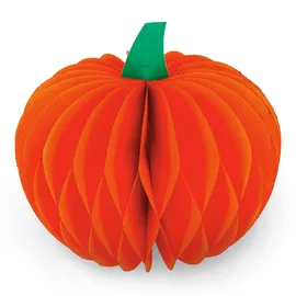 Legami Waschbare Halloween Dekoration aus Wabenpapier Durchmesser 28 cm Orange