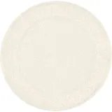 Kleine Wolke Badteppich Talia Natur 60 cm rund