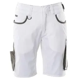 Shorts UNIQUE, Weiß/Dunkelanthrazit, Größe C64 - weiss - C64