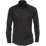 Venti Langarmhemd Schwarz 40
