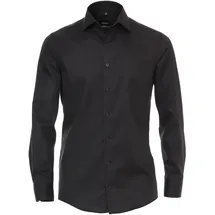Venti Langarmhemd Schwarz 40