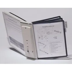 DURABLE SHERPA Display System Wall 10 Sichttafelsystem DIN A4