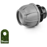 Bradas Rohrverbinder für PE-Rohre 32mm mit Innengewinde 3/4"