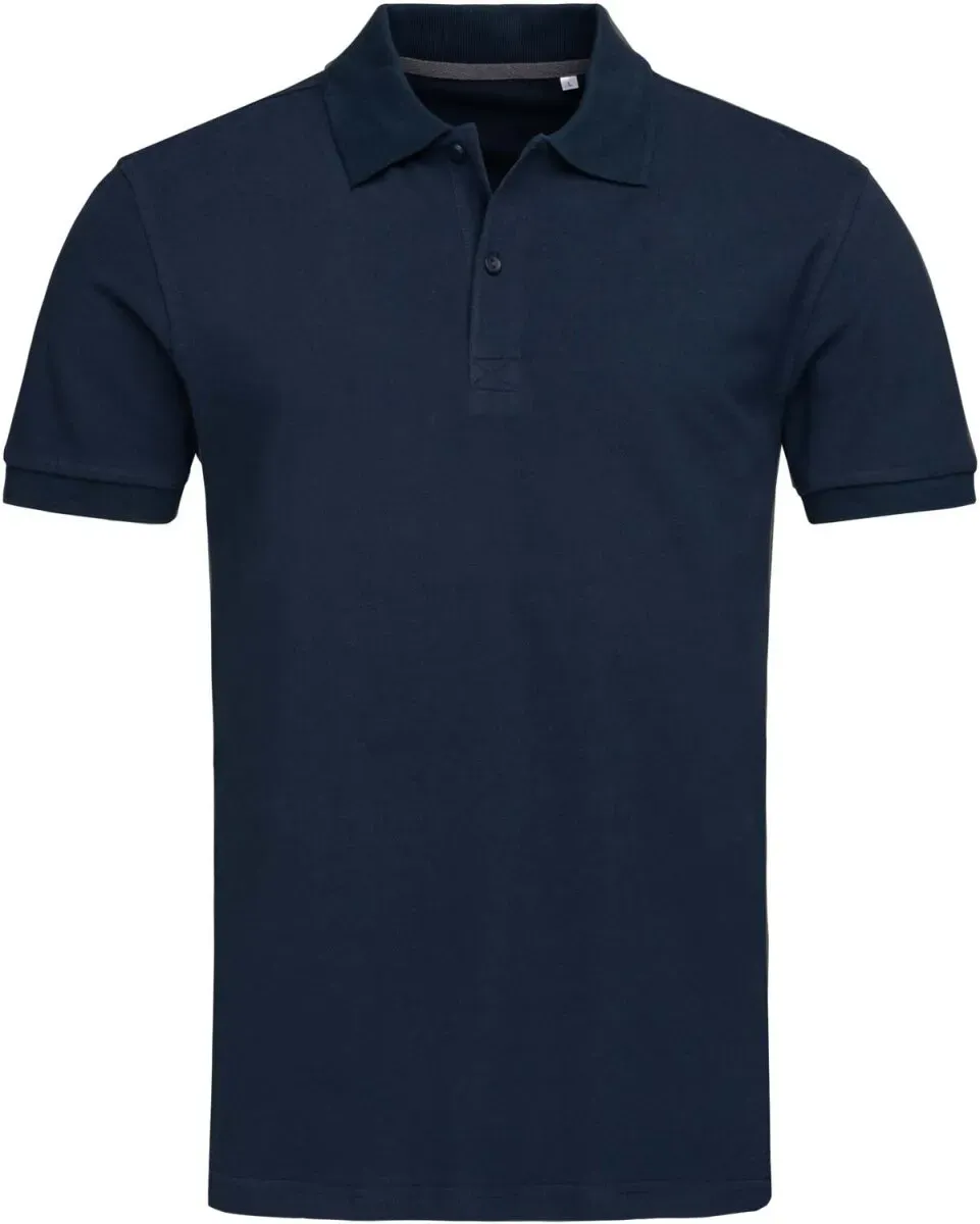 Stedman Herren Piqué Polo 'Henry' ST9050 marina blue XXL