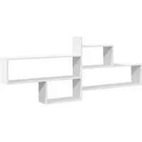 vidaXL Wandregal 167,5 x 18 x 68 cm Weiß