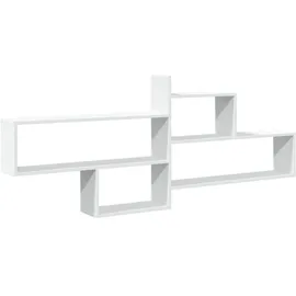 vidaXL Wandregal 167,5 x 18 x 68 cm Weiß