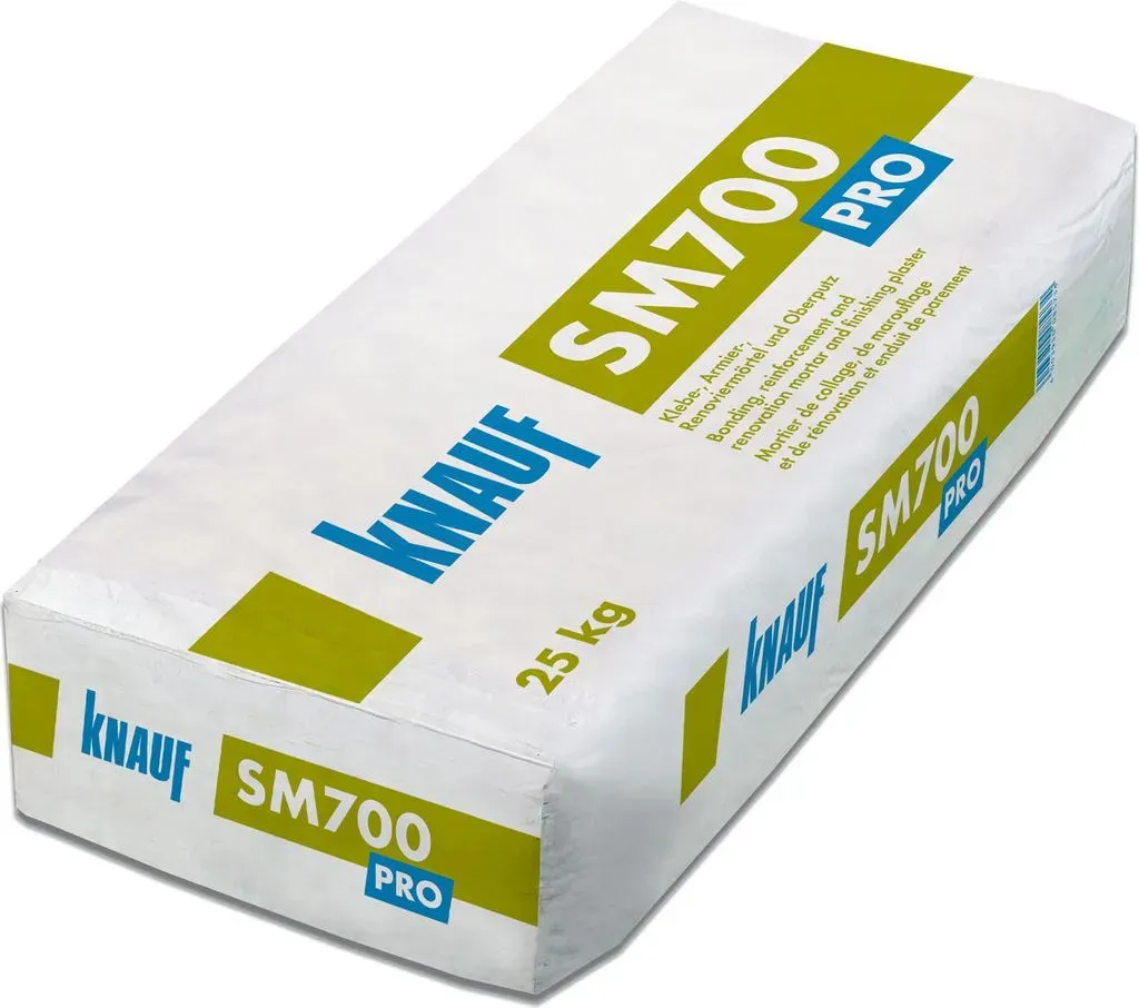 knauf sm700 pro klebem�rtel wei� 25 kg