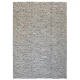 Qiyano Teppich Flachflorteppich Hohepa 100 Grau 160 x 230 cm, Höhe: 70 mm grau 160 cm x 230 cm x 70 mm
