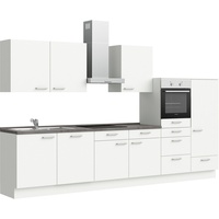 nobilia® elements Küchenzeile »" basic"«, vormontiert, Ausrichtung wählbar, Breite 360 cm, ohne E-Geräte