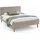 Meise Möbel Kreta 140 x 200 cm Taupe