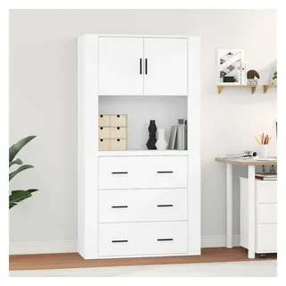 vidaXL Highboard 3185383 Weiß