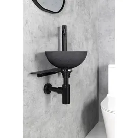 Sapho TETRIS Handwaschbeckenhalter Schwarz