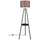 meineWunschleuchte Tripod Stehleuchte 152cm Taupe/Gold