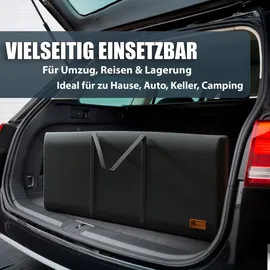 BigDean Aufbewahrungstasche 85 x 55 x 35 cm 1-tlg. schwarz
