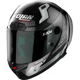 Nolan X-804 RS Ultra Carbon Hot Lap, Helm, schwarz-grau, Größe XL