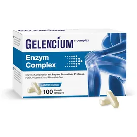 GELENCIUM Enzym Complex hochdosiert mit Bromelain 100 St.