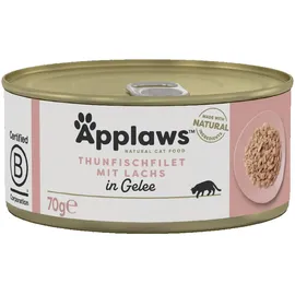 Applaws Thunfisch und Lachs in Gelee 6 x 70 g