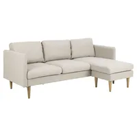 Actona Ecksofa Milly Stoff Beige