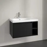 Villeroy & Boch Villeroy und Boch Skyla Waschtisch-Unterschrank 1 Auszug, 772 x 436 x 439 mm, Volcano Black