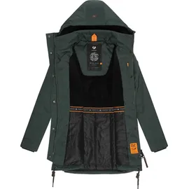 Ragwear Winterjacke "Tunned", Damen, Gr. L (40), grün (dunkelgrün), Außenmaterial: 100% Polyester. Innenfutter: 100% Polyester.