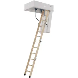 DOLLE Bodentreppe clickFIX 4-teilig bis 274 cm Holz/Kunststoff