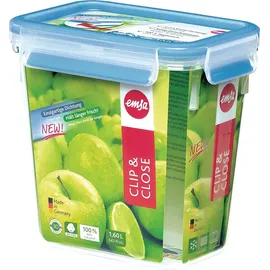 Emsa Frischhaltedose rechteckig blau 16,3 x 11,3 cm 1,5 l