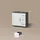 livinity Waschbeckenunterschrank Eisak 60 x 60,8 cm Grau