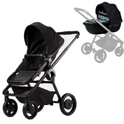 anex Kombikinderwagen Quant Air Schwarz/Blau