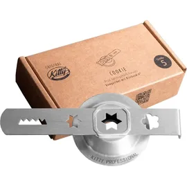 kittyprofessional Spritzgebäckvorsatz "Cookie" Größe 5